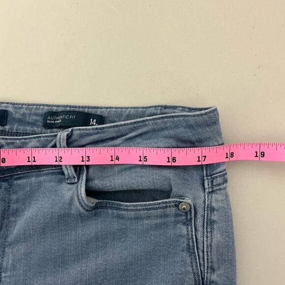 JJill Denim Authentic Fit slim ankle Size 4P - Picture 6 of 7